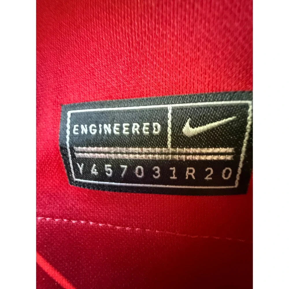 Nike Liverpool FC Soccer Jersey 2021 22 Home Red Small Dri Fit Shirt